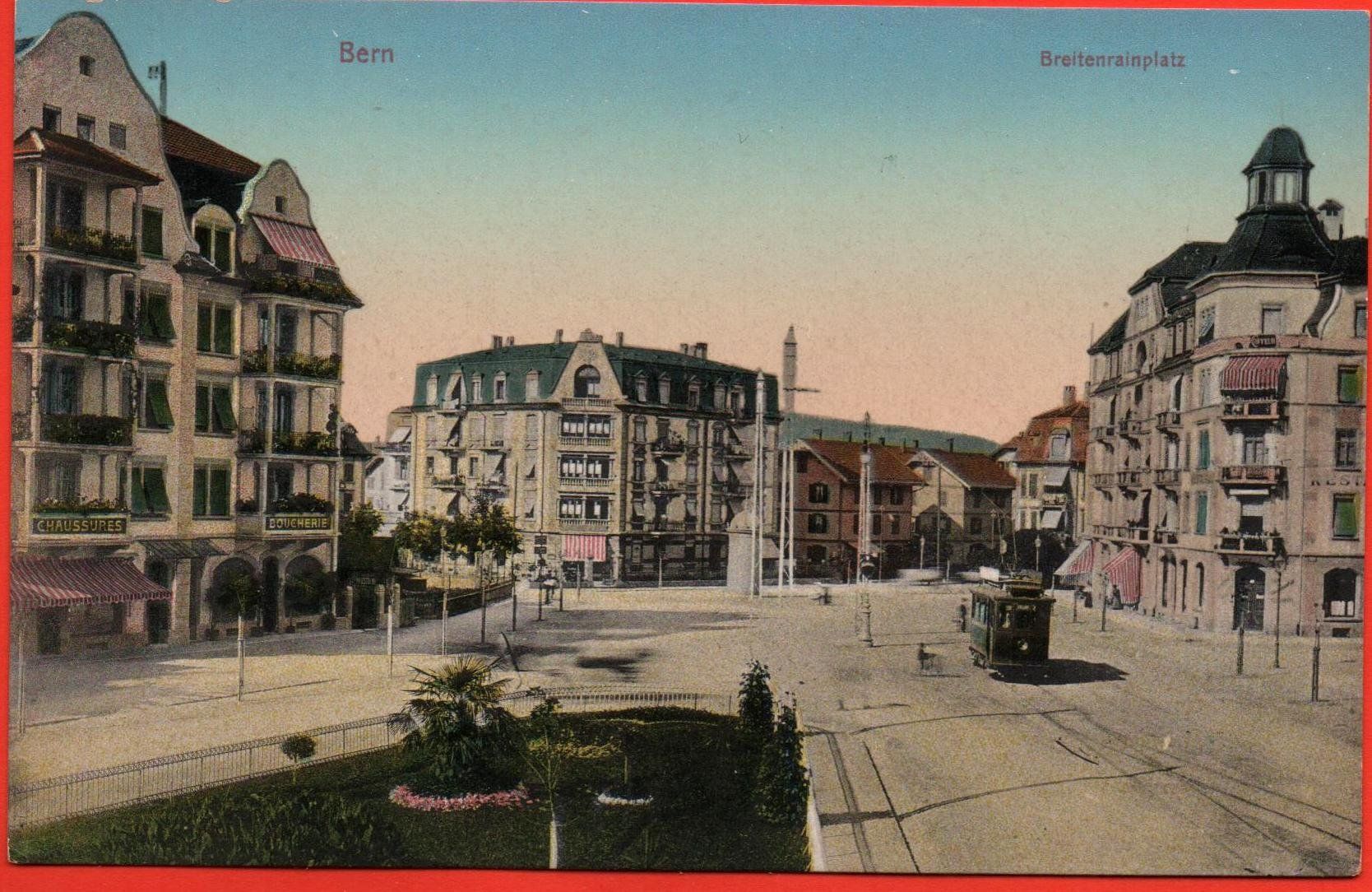 Cartoline postali: BERN Breitenrainplatz - Strassenbahn -Tram – Nuovo (secondo la descrizione) da Jona venduto da philajona