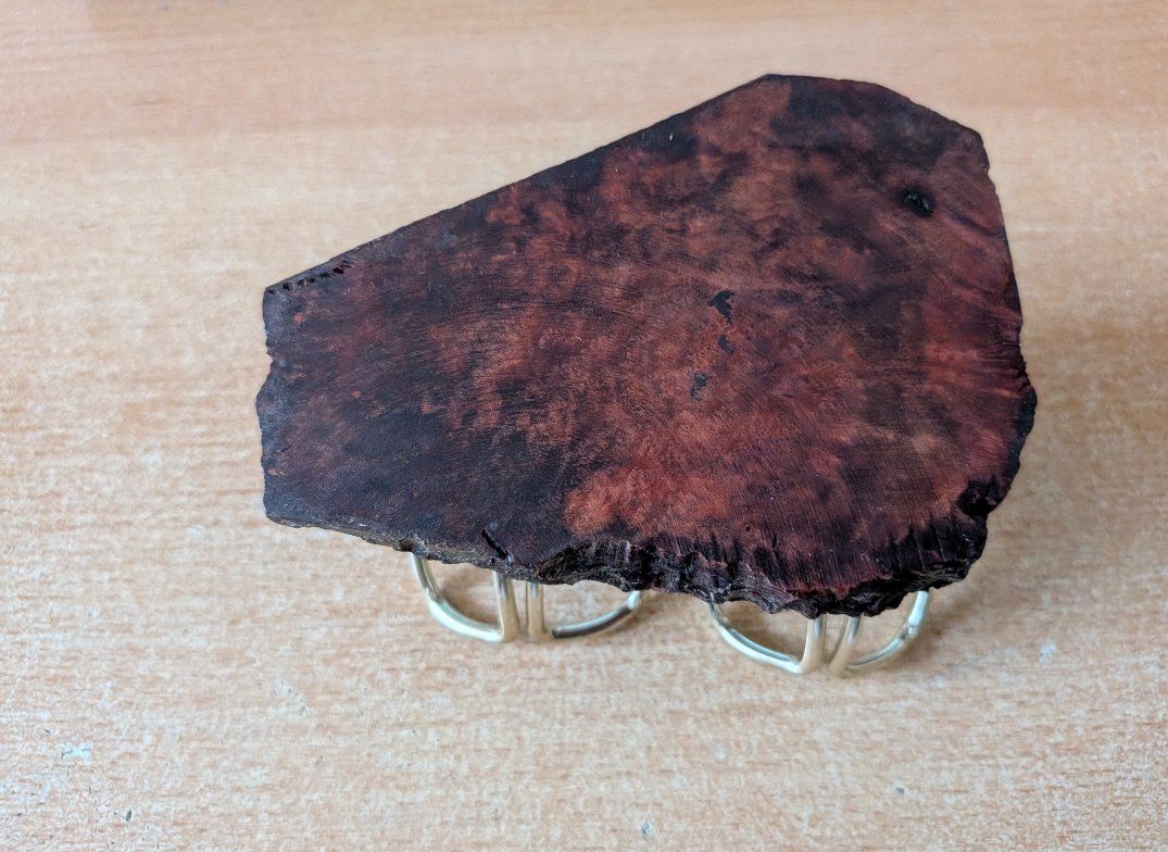 Pipe & Accessori: Support pour 2 pipes en bois de bruyère – Usato da Cernier venduto da Poussetofiol 1