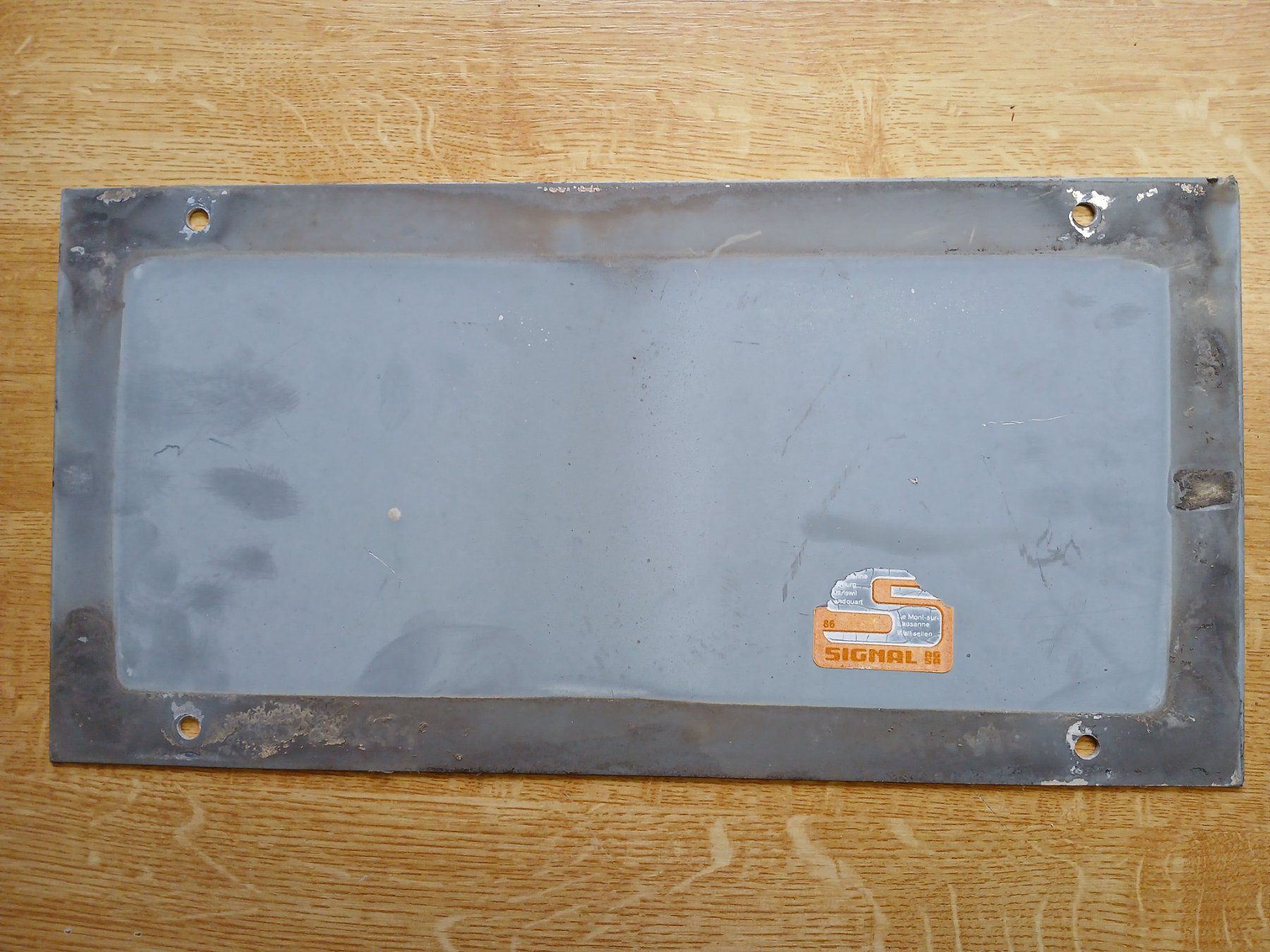 Schilder: Schild "Zubringerdienst ..." 40cm – Gebraucht aus Bilten von Archiv55 1
