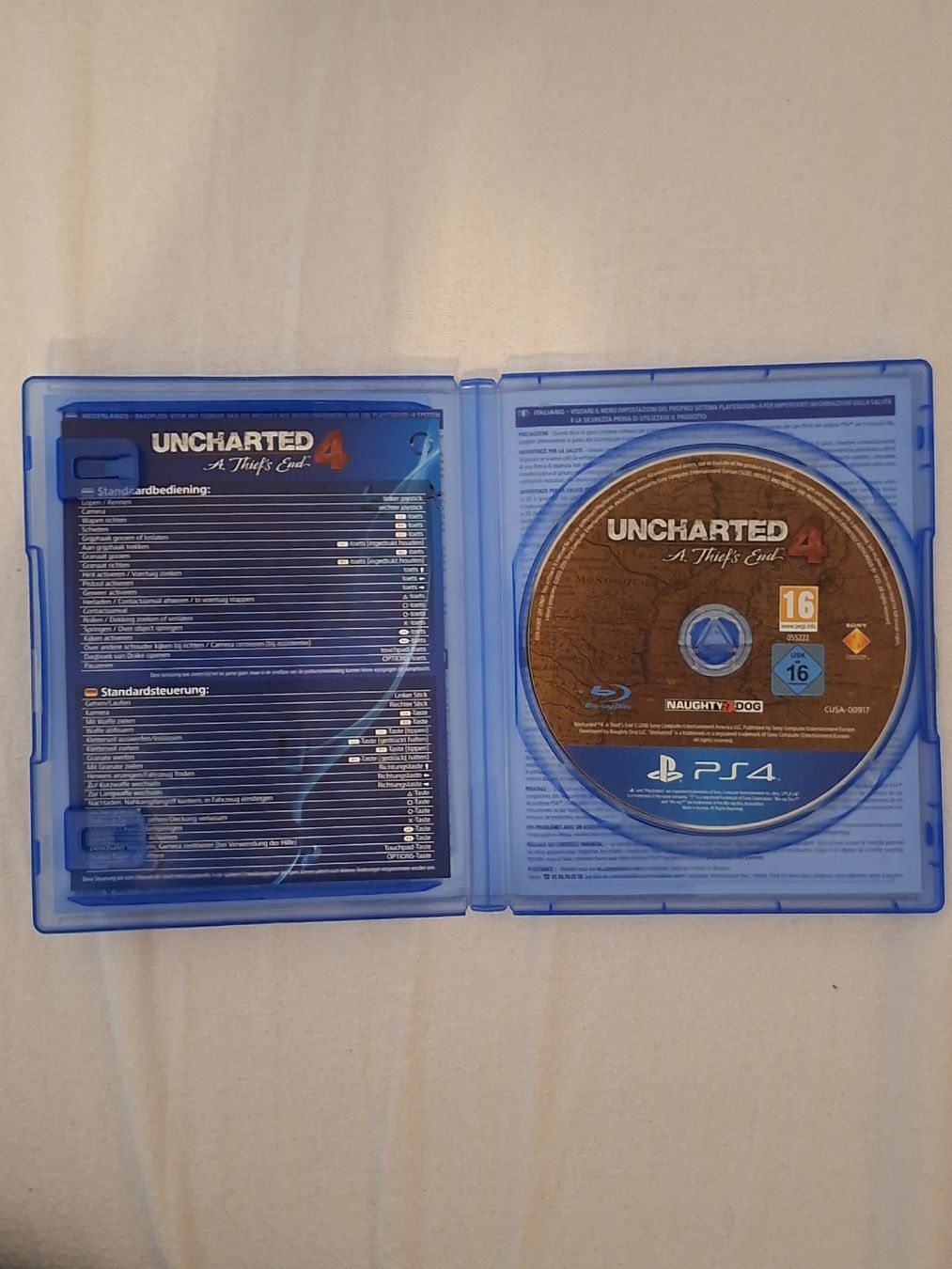 Giochi: Uncharted 4: A Thief's End - Ps4 – Usato da Lausanne venduto da sim_7ylx 1