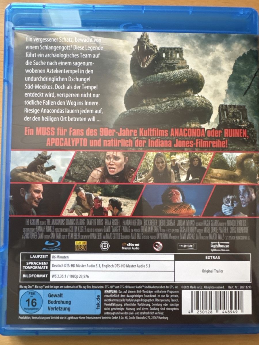 Alle DVDs: Anacondas Top Neu – Gebraucht aus Brunnadern von Nanuk60 1