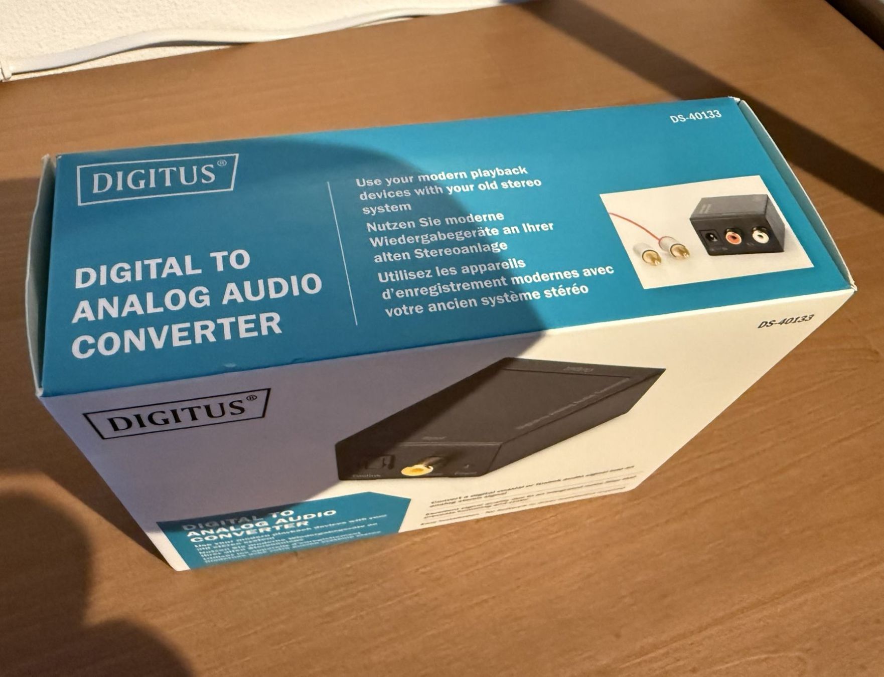 Convertitori: DIGITAL - ANALOG CONVERTER DIGITUS – Nuovo e nell'imballaggio originale da Langnau i.E. venduto da Rbigi 2