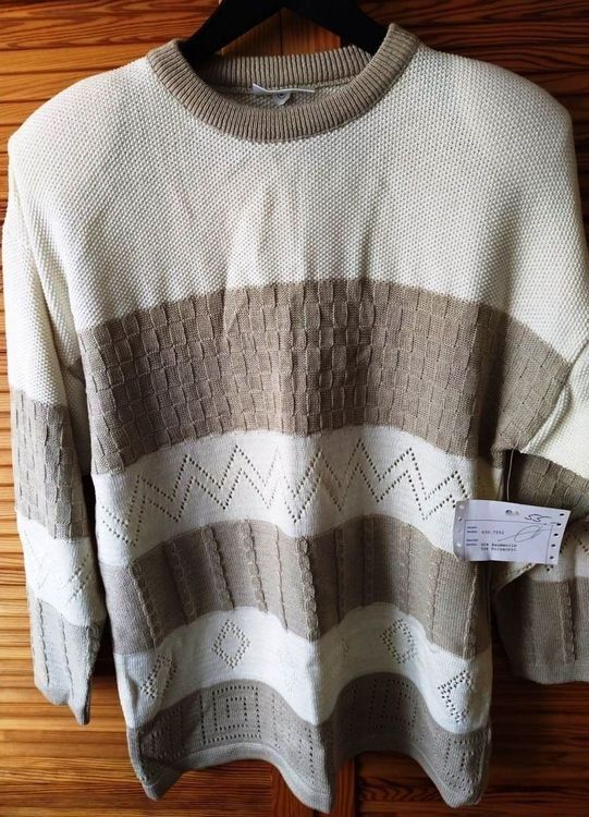 Maglioni & Felpe: Pullover in Beige gestreift - Grösse M - – Nuovo e nell'imballaggio originale da Zürich venduto da -italo- 7