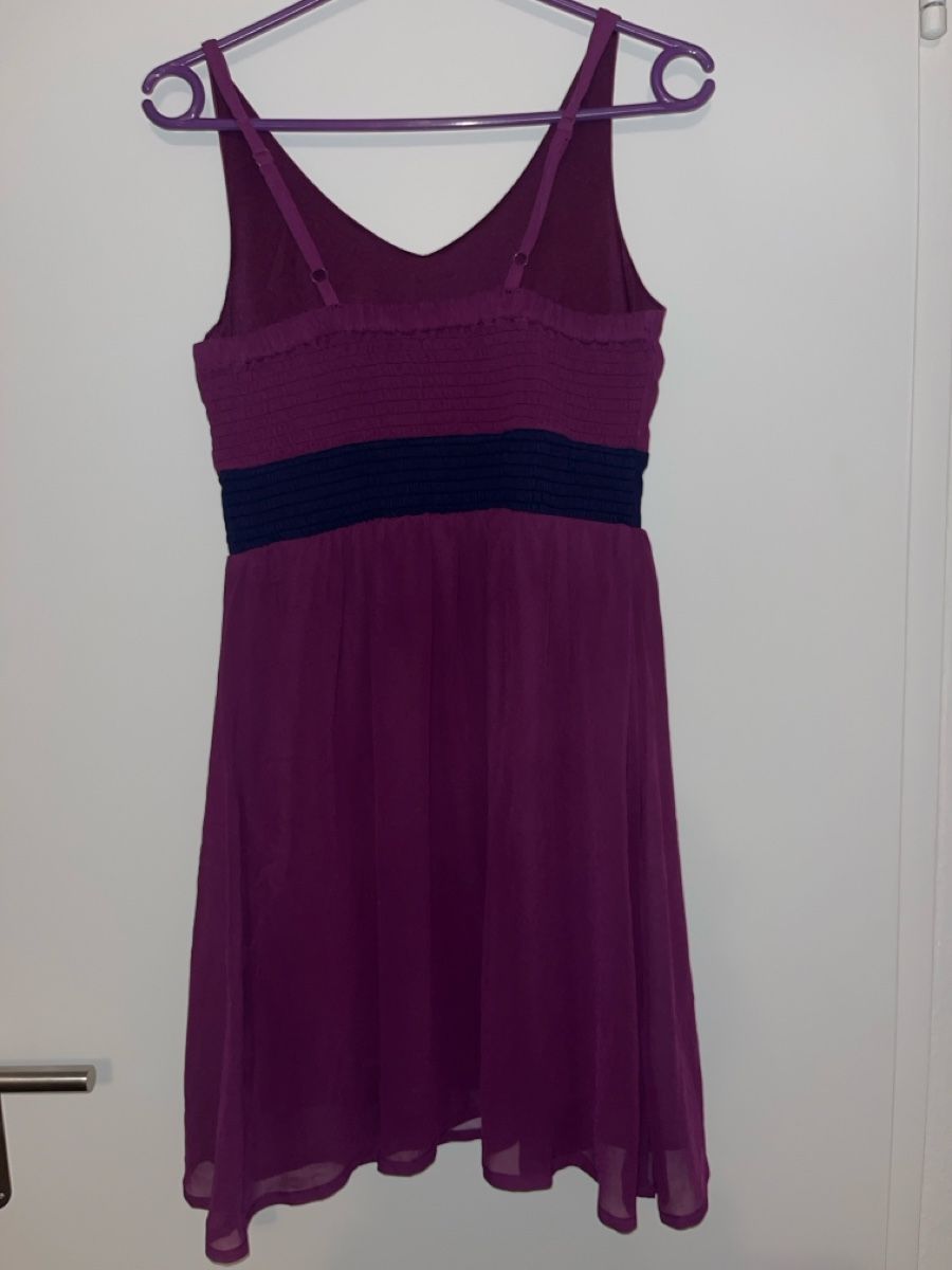 Kleider: Eleganter Chiffonrock in Lila Gr. S – Gebraucht aus Dübendorf von ani_xht5 1