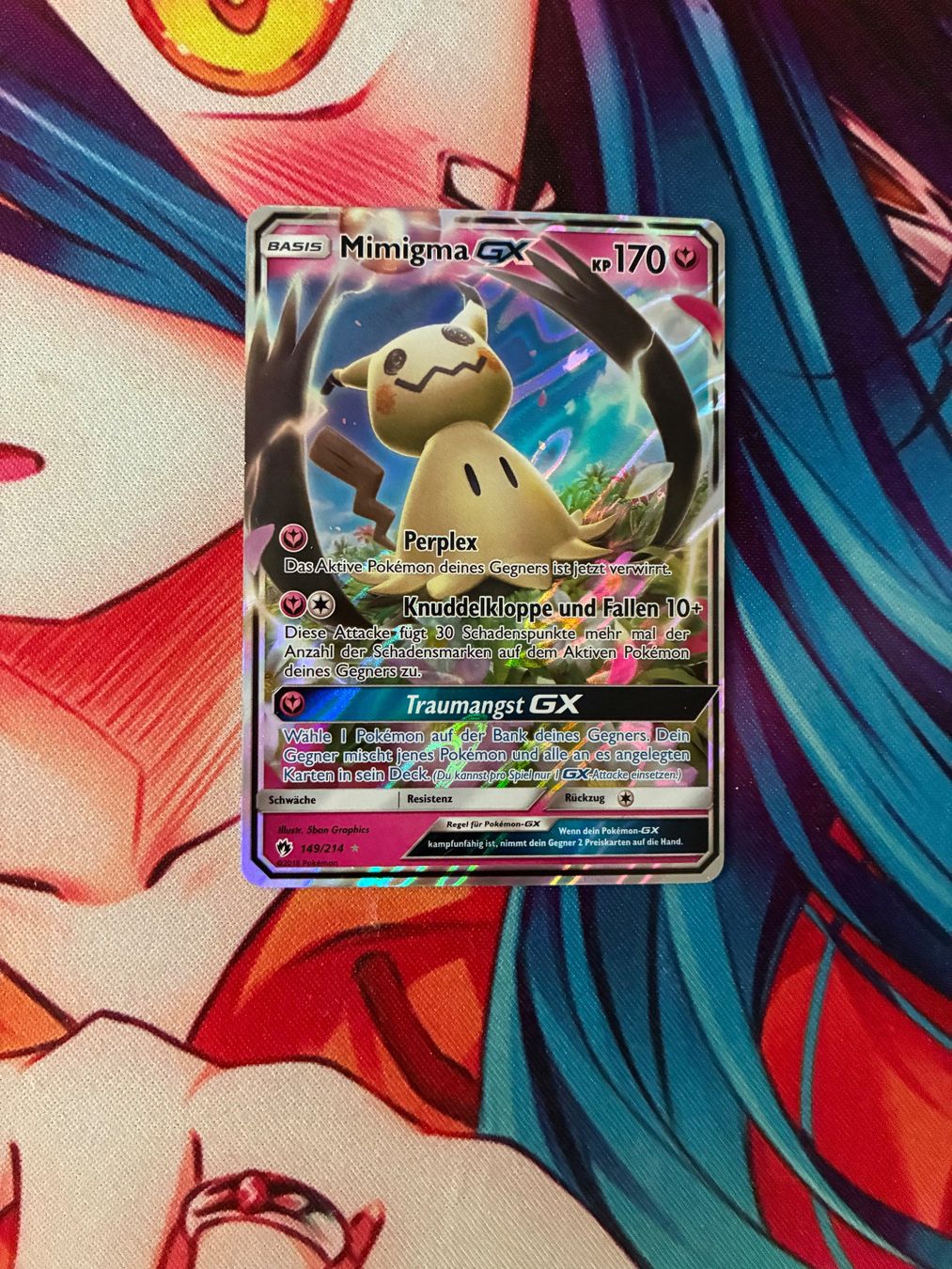Pokémon Carte collezionabili: Pokémon - Mimigma GX - Echo des Donners 149 - DE – Usato da Zollikofen venduto da mic_pxt6
