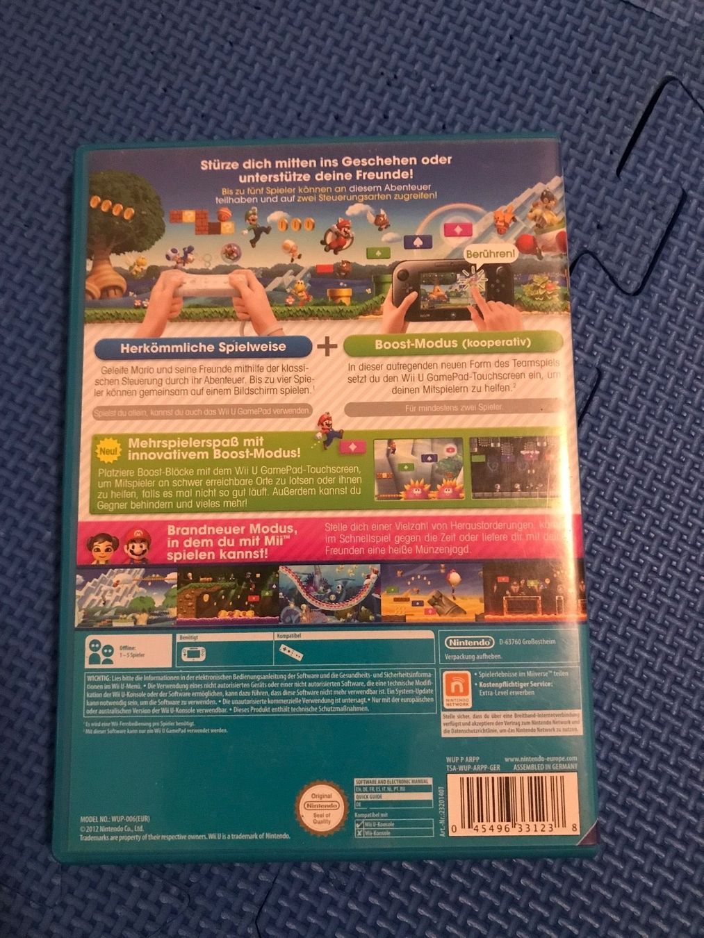 Nintendo Giochi: New Super Mario Bros U Nintendo Wii U – Usato da Gossau SG venduto da schlitzerdemon 2