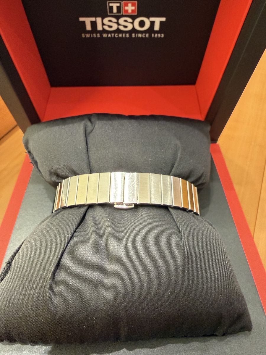 Tissot Orologi: Tissot Damenuhr Square mit Diamanten – Usato da Watt venduto da Steffi84 2