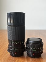 Canon FD 50mm f1.8 & Canon FD 70-150mm 4.5-5.8