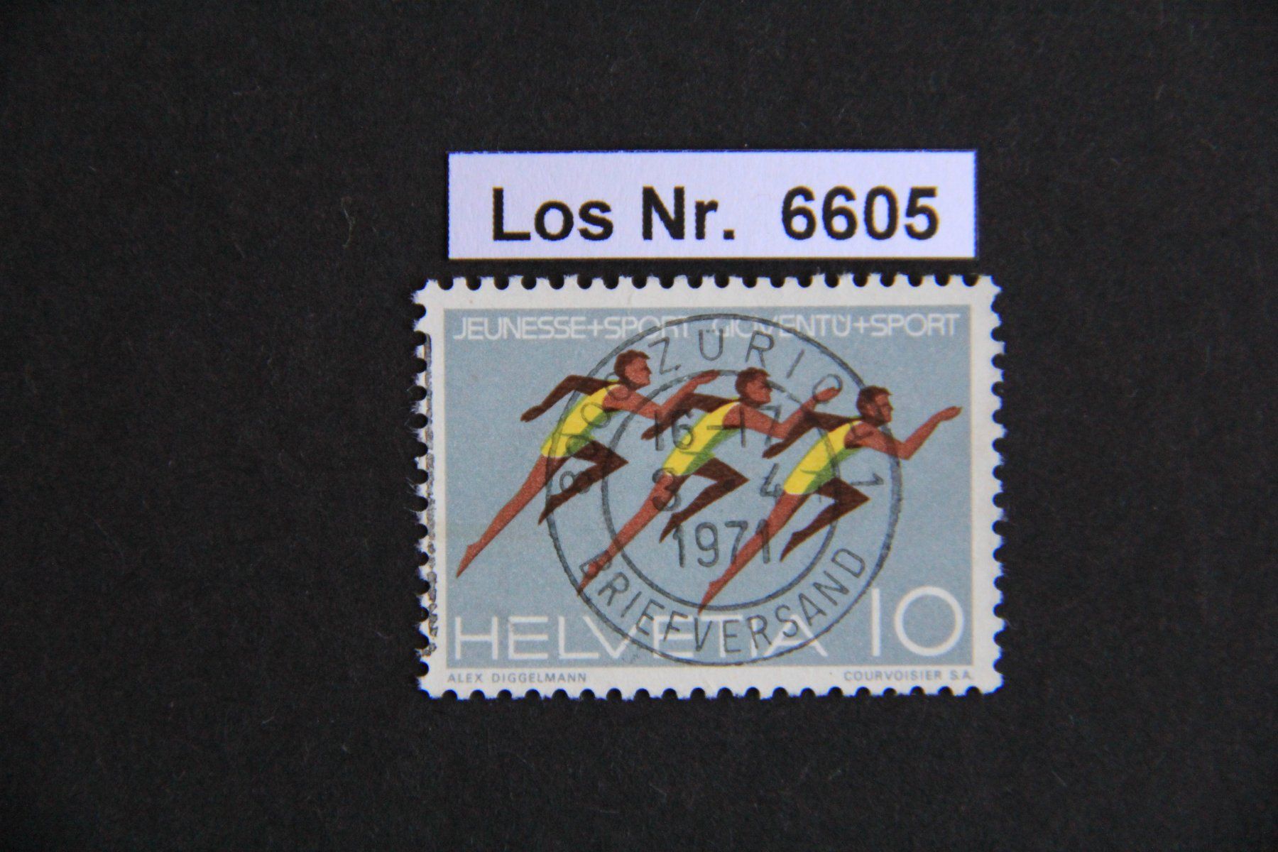 Alle Briefmarken: CH 1971 sauberer Vollstempel                        Los 6605 – Gebraucht aus Volken von jukon65