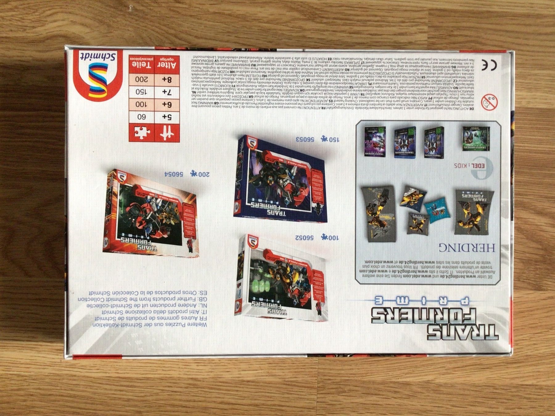 Puzzles: Transformers Puzzle - Schmidt – Gebraucht aus Theilingen von Cykelnyckel 2