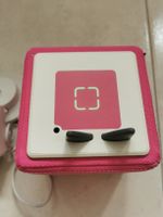 Pinke Toniebox mit Ladestation