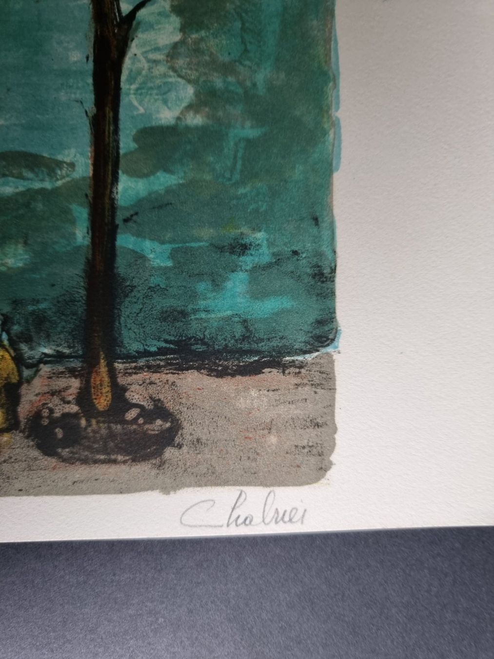 Grafica & Litografie: NATHALIE CHABRIER LTHOGRAPHIE SIGNIERT NUMMERIERT – Usato da Gersau venduto da grafik-kunst 3