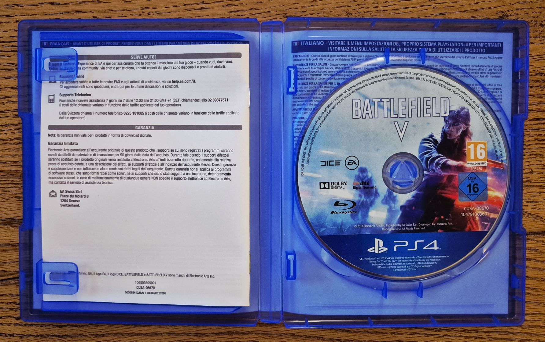 Giochi: Battlefield V PS4 – Nuovo (secondo la descrizione) da Au SG venduto da AlenCompany 2