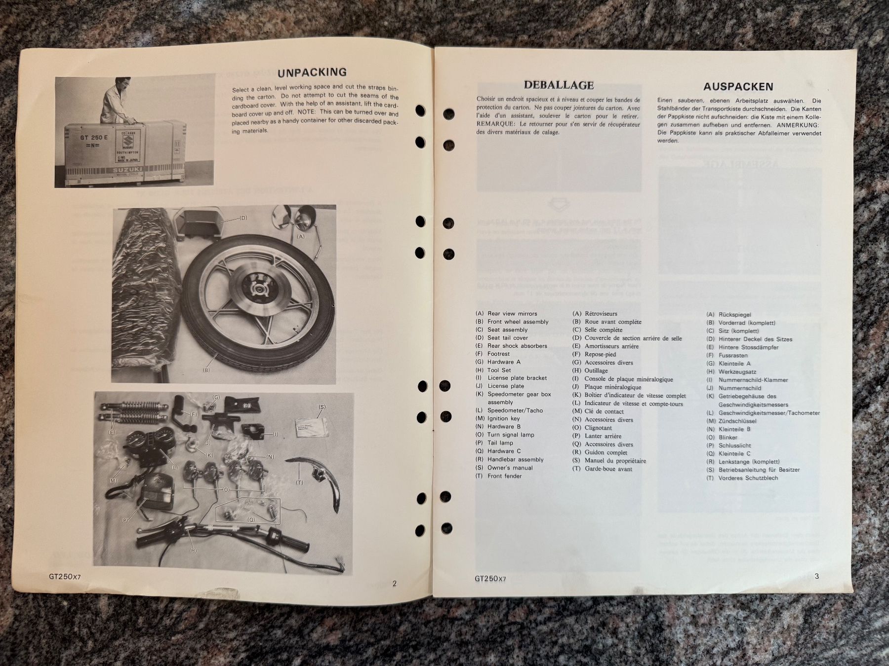 Suzuki Strasse: Suzuki GT 250 X7 – Gebraucht aus Morrens VD von kawah2 2