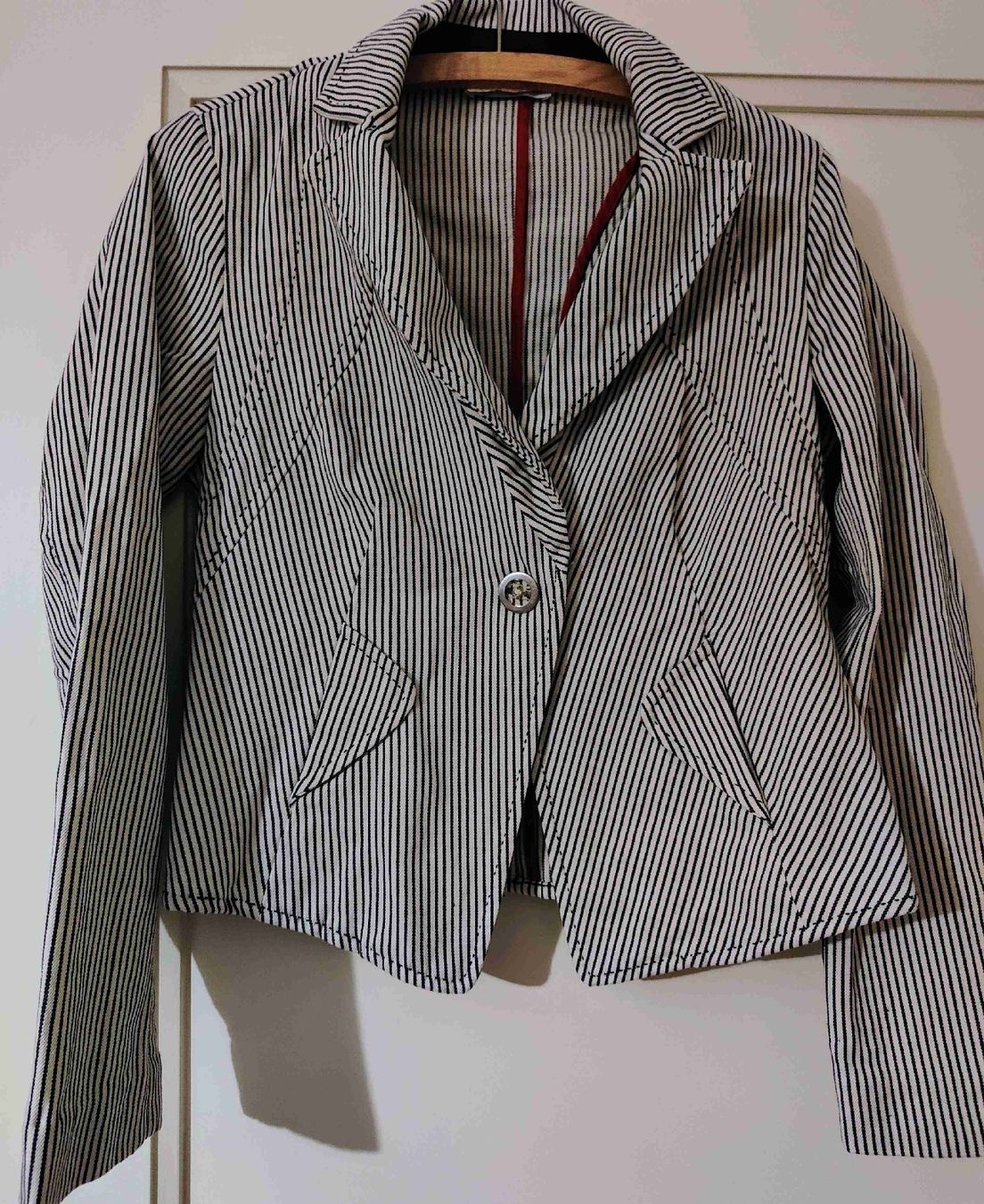 Navyboot Giacche: Navyboot Stylischer Blazer gestreift Gr. 36 – Usato da Zürich venduto da tweetys78