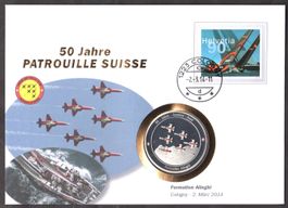 Numis, 50 Jahre Patrouille Suisse, Formation Alinghi