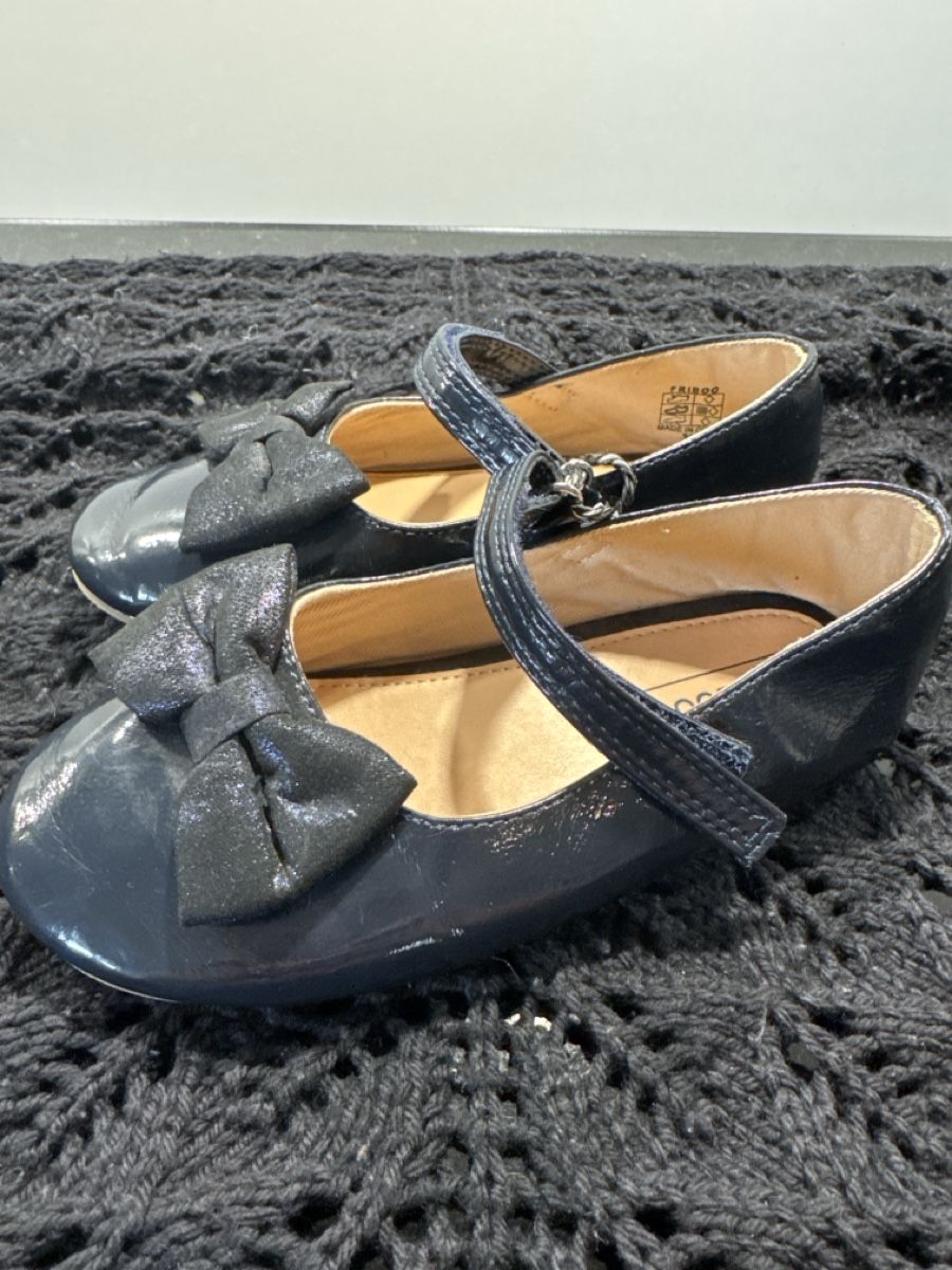 Friboo Scarpe per ragazze: Friboo Lack Ballerinas, dunkelblau, Gr. 30 – Usato da Grabs venduto da Shelly_87 1