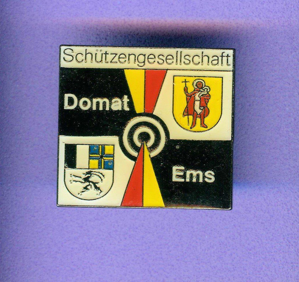 Placchette & Badge: Schützengesellschaft  Domat/Ems – Usato da Winterthur venduto da Sammleroase
