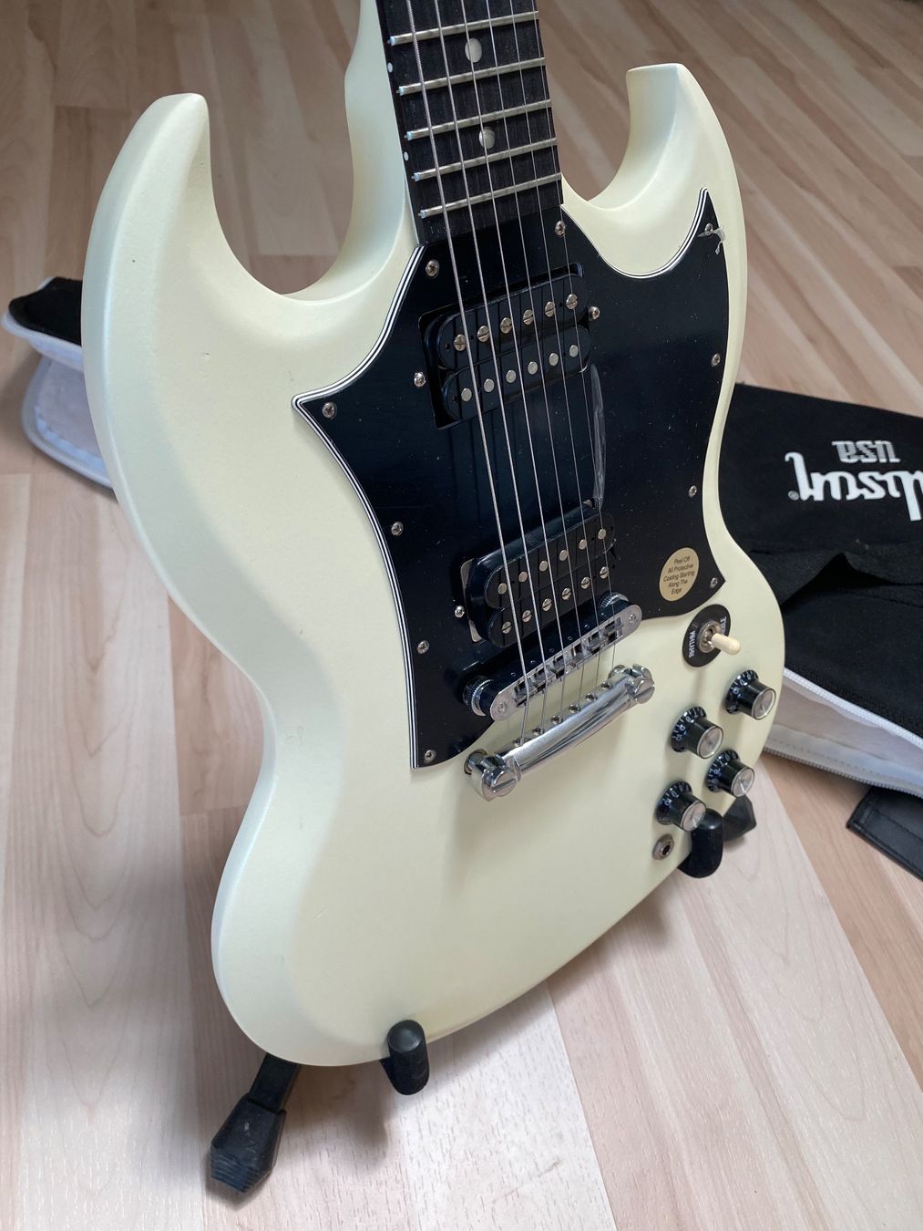 Gibson Strumenti musicali: Gibson SG Standard (2011) weiss – Usato da Kollbrunn venduto da Roman2995 2