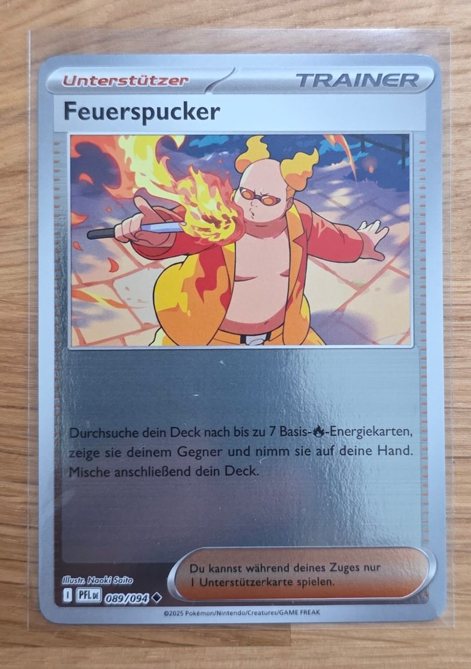 Pokémon Carte collezionabili: Feuerspucker 089/094 Trainer – Nuovo (secondo la descrizione) da Arbon venduto da Twist05