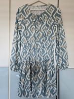 ​😍 Ikat Sommerkleid - L - Cottagecore Volant-Look