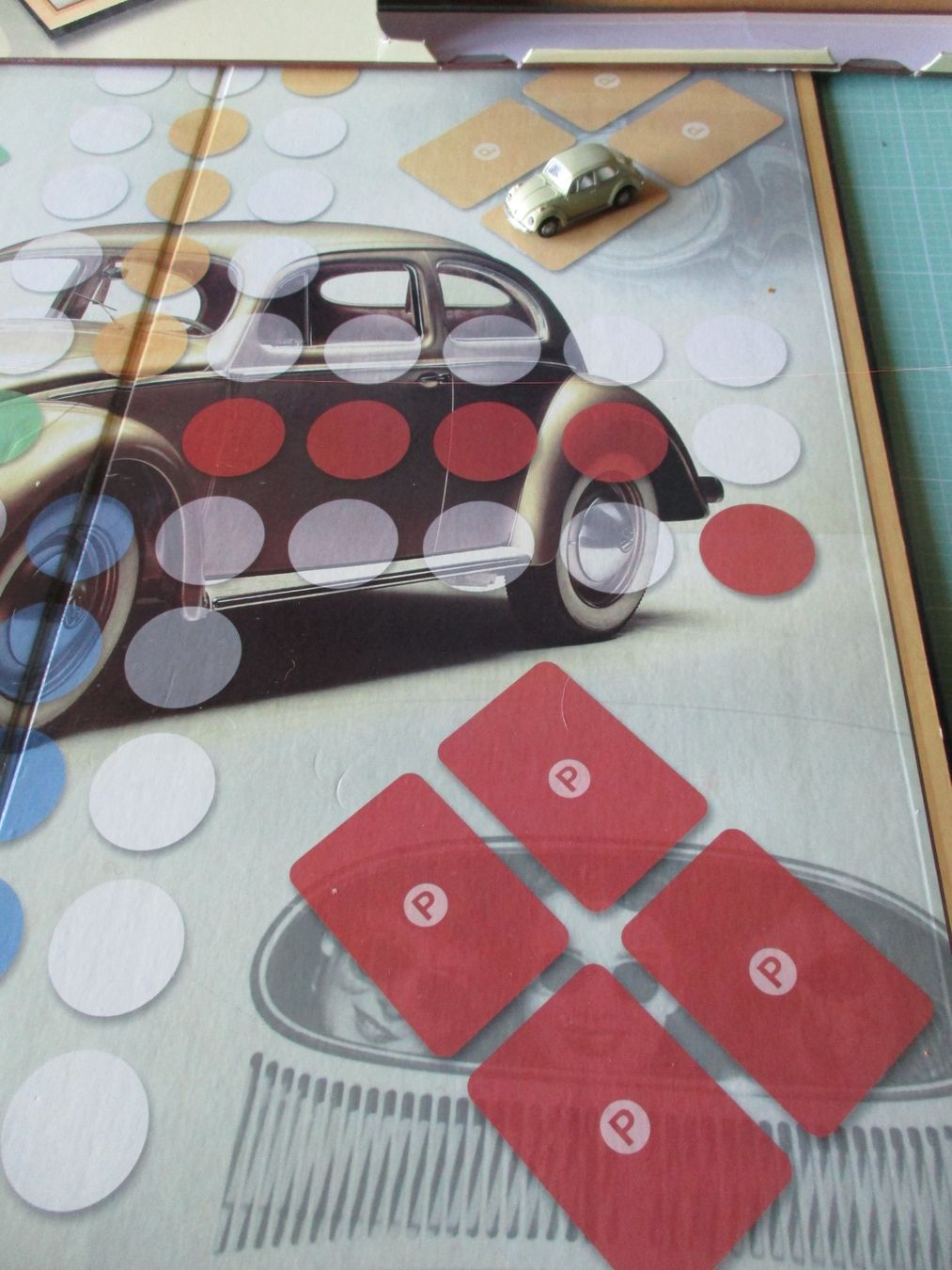 Giochi: Never Mind Brettspiel mit VW Käfer – Usato da Ottikon Gossau ZH venduto da hokuspokus 9