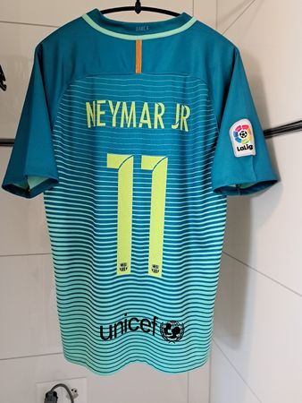 Trikot Neymar Jr  Barcelona 2016 Maillot Nike Maglia 