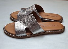Leder Sandale
