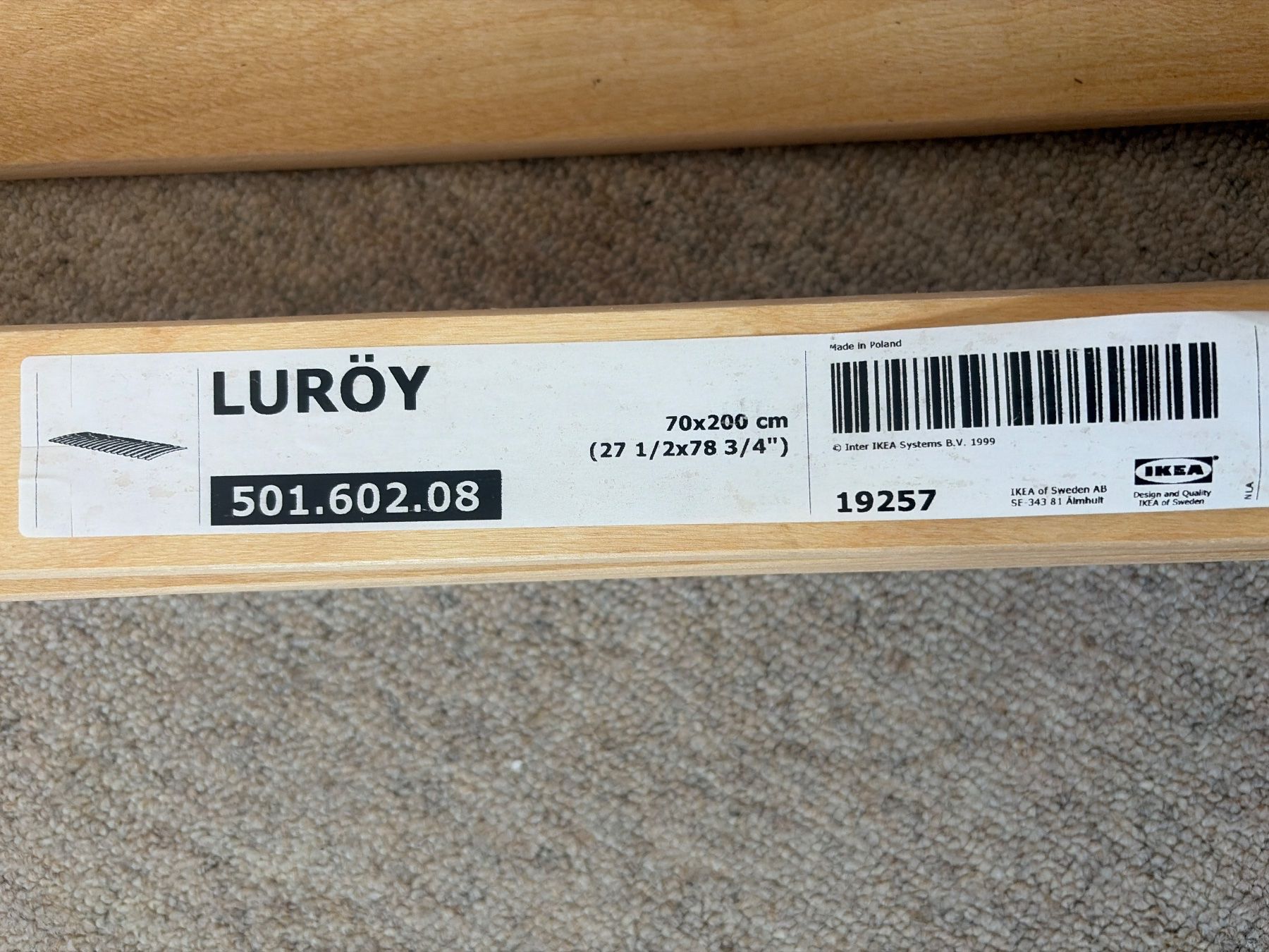 Ikea Reti a doghe: IKEA Luroy Lattenrost – Usato da Zürich venduto da clairmont-5f2v 1