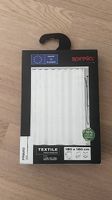 Originalverpackter Duschvorhang und Duschvorhangringe