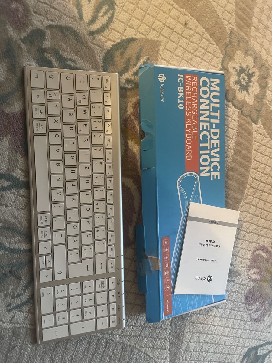 Action Cam: iClever BK10 Bluetooth-Tastatur – Usato da Moosseedorf venduto da mah_8z5k