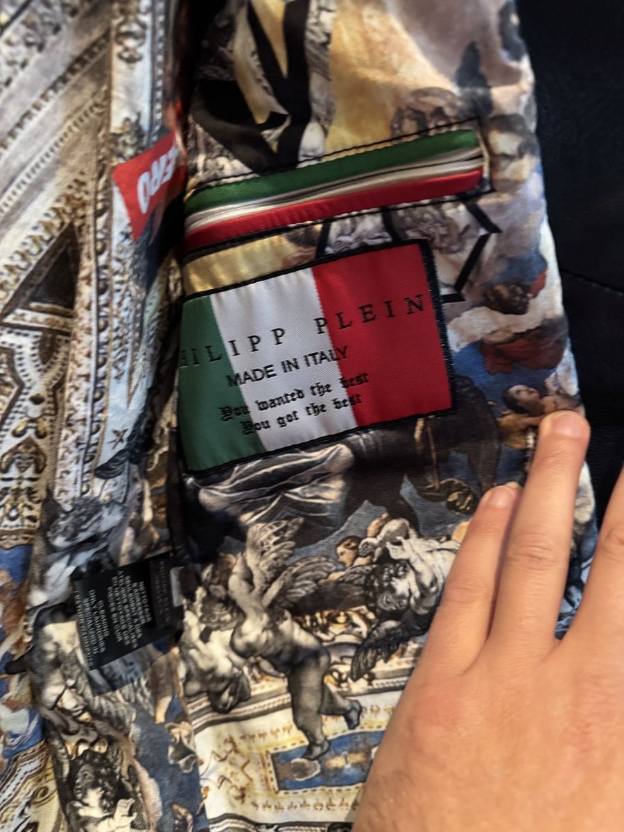 Philipp Plein Giacche: PHILIPP PLEIN SUPRHERO SPECIAL EDITION LEDERJACKE – Nuovo (secondo la descrizione) da Flawil venduto da Blue_Beam 2