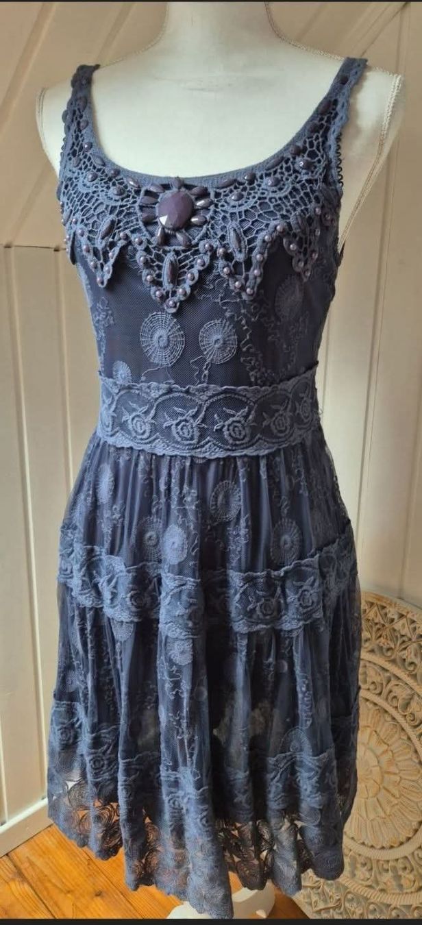 Vestiti: Boho hippie romantic Kleid – Usato da horn venduto da CherryCrow