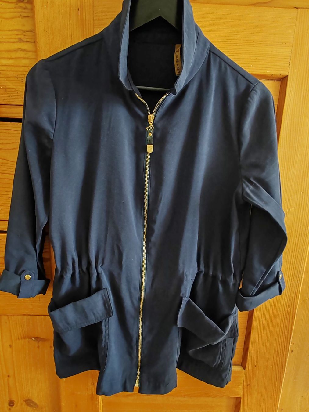 Zara Giacche: Neuwertige, dunkelblaue Parka-Jacke – Nuovo (secondo la descrizione) da Egnach venduto da bgdo26 3