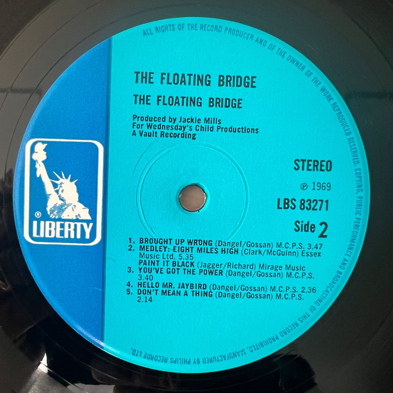 Schallplatten: Floating Bridge - Same / 1. UK-Press. 1969 - Very nice Copy – Gebraucht aus Gais von soundcave57 3