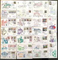 1980 - 1984 / Italien / FDC ( 25 Stk. ) Schlösser und Orte 1