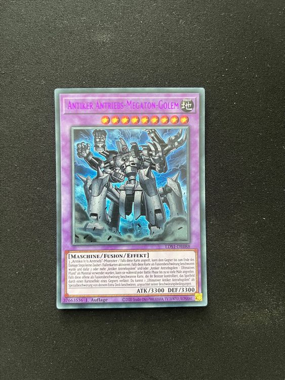Antiker Antriebs-Megaton-Golem (LDS1-DE088), Ultra Rare (Gebraucht) in
