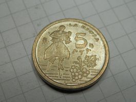 Spanien 5 Peseten, 1996 La Rioja
