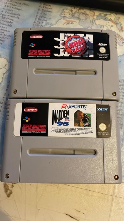 Nintendo Giochi: 2 Super Nintendo Games – Usato da Rheinfelden venduto da tvi_ghr7
