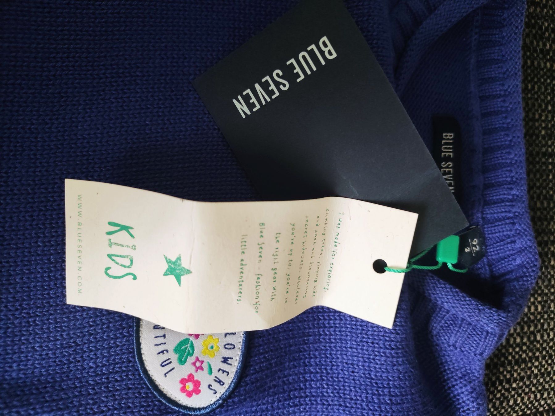 Vestiti & Gonne: Stickkleid Blue Seven Gr 92 – Nuovo e nell'imballaggio originale da Zollikerberg venduto da nmonika 2