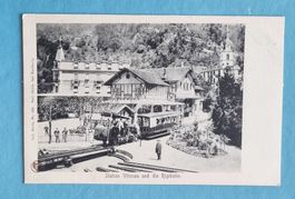 Vitznau - Station - Rigibahn -Zahnradbahn - Officielle Karte