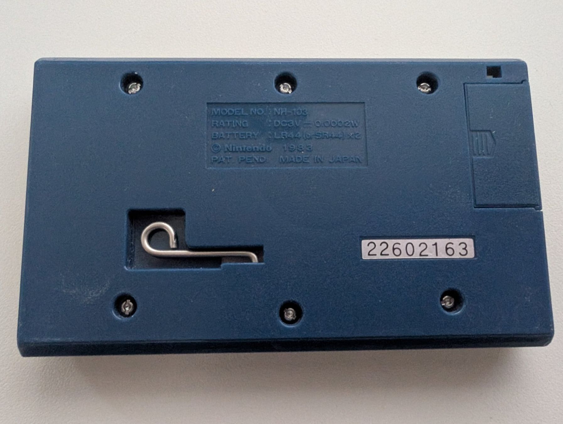 Nintendo Console: Nintendo Game & Watch Manhole NH-103 – Usato da Gutenswil venduto da Mitsukiefi 1