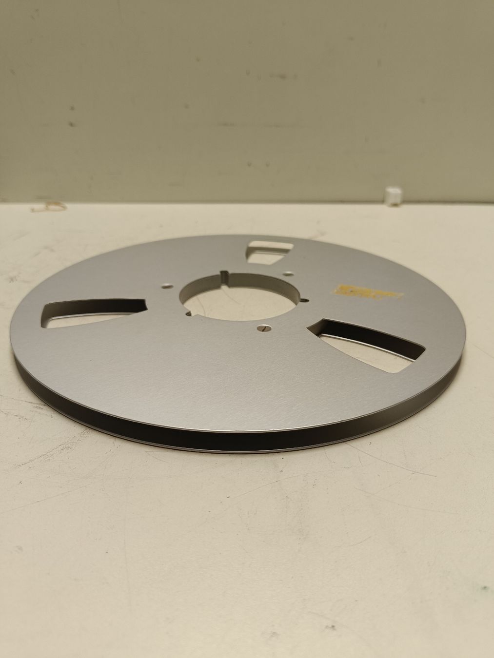 Nastri decorativi: Leere Tonbandspule , Durchmesser 26.5cm,(em63) – Usato da Künten venduto da Schnaepplihuus 3