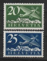 1923-25 Flugpost F4 + F5 **