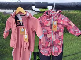 reima regenset 86 dreiteilg neu overall, latzhose, jacke NEU