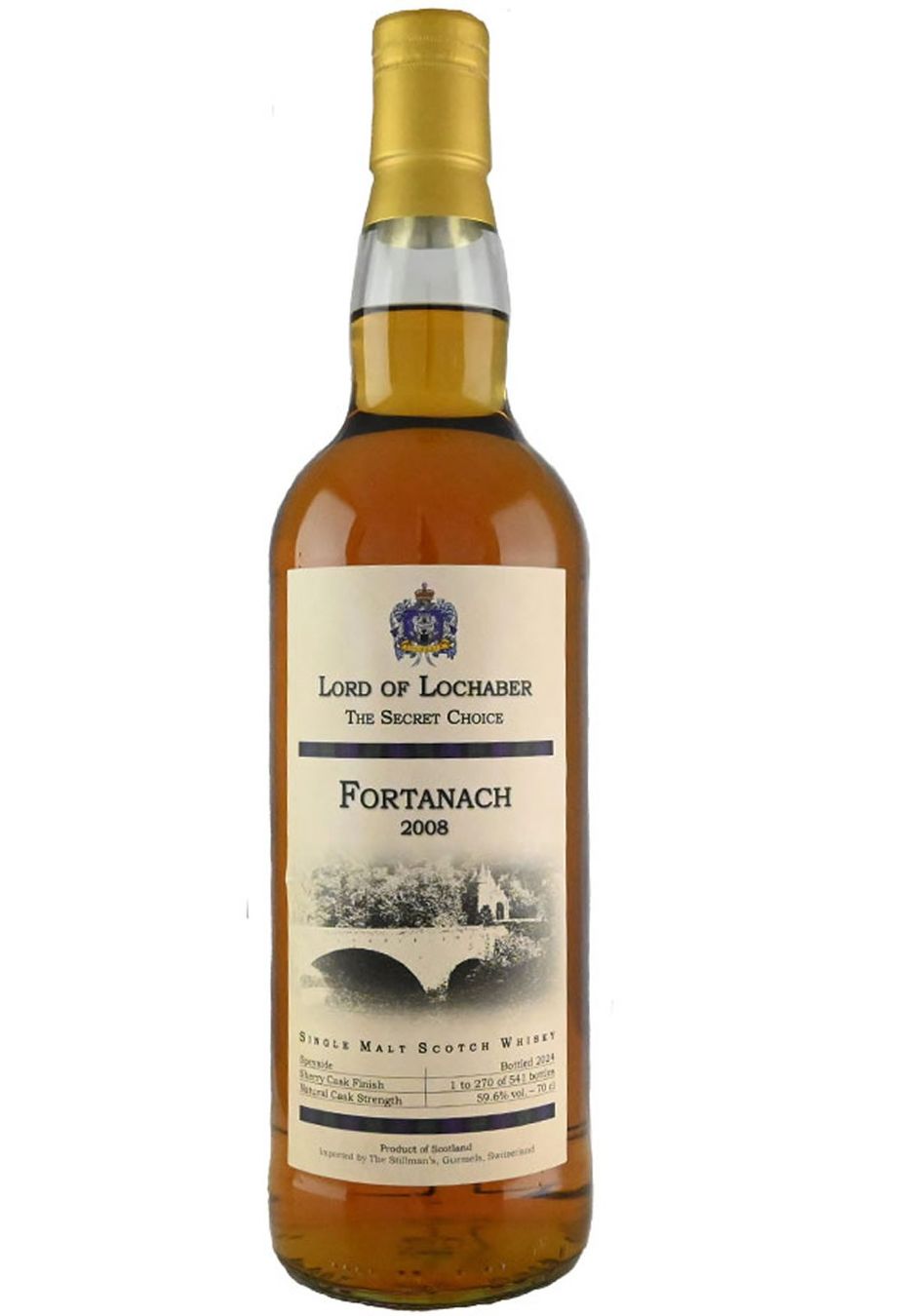 Bevande alcoliche: Fortanach 2008 Single Malt Whisky – Nuovo e nell'imballaggio originale da Roggwil BE venduto da lordlochaber