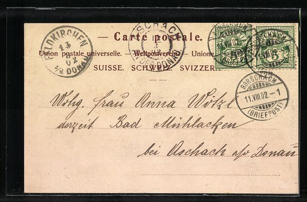 Cartes postales: AK Rorschach, Hafeneinfahrt mit Dampfern – D'occasion à Berlin par bartko-reher 1