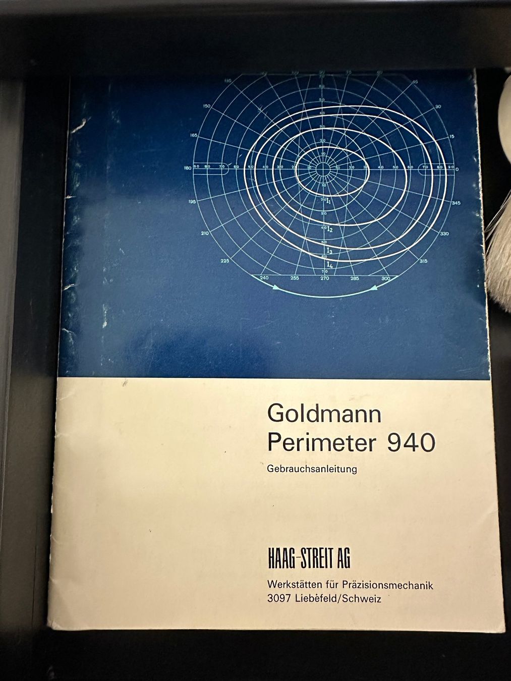 Attrezzature mediche: Goldmann Perimeter 940 Haag-Streit – Usato da Winterthur venduto da nelead 2