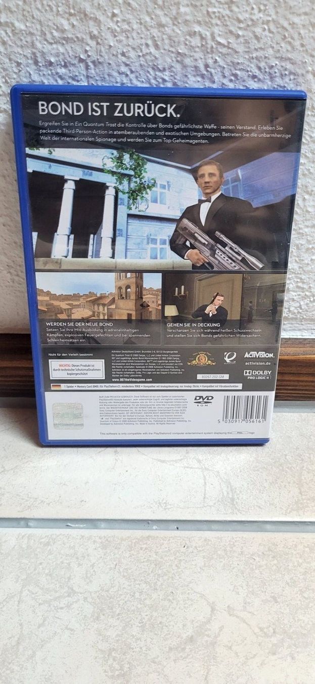 Sony Giochi: PS2 Spiel – 007 Ein Quantum Trost – Usato da Münsingen venduto da Heroism2010 1