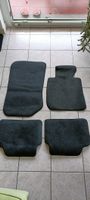 4 original schwarze Teppiche für Auto BMW 316